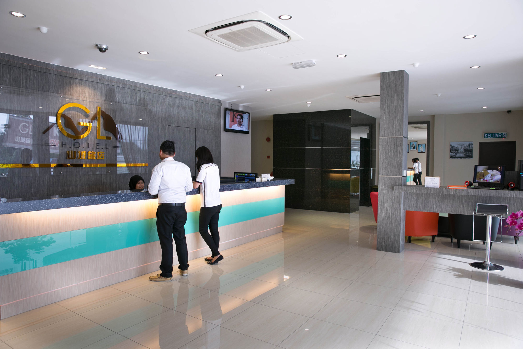 Gl Hotel Keluang Exterior foto